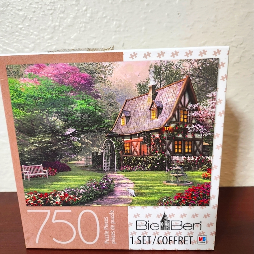 750-Piece Puzzle - Scenic Cottage